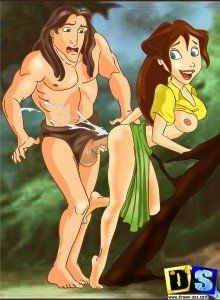 Turma do Tarzan fodendo no HQ de sexo