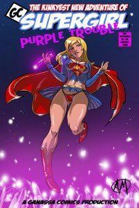 Supergirl Pornô – Heroína lésbica