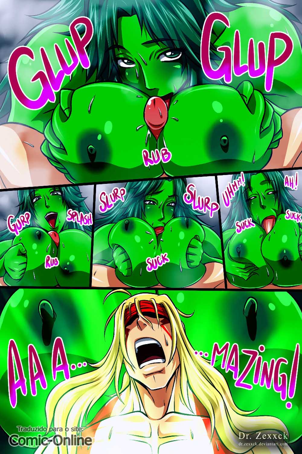 Hentaihome-She-Hulk-a-peituda-Heróis-Pornô-8 