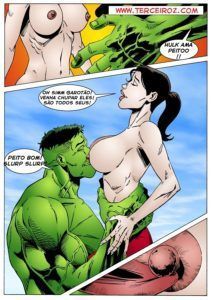 Hulk fodendo com Betty