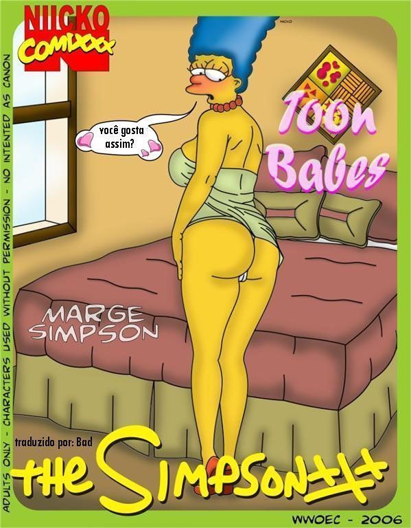 Hentaihome-Os-Simpsons-Marge-bebada-fodendo-com-Bart-1 