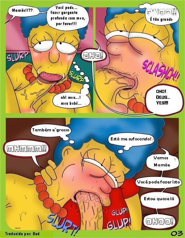 Hentaihome-Os-Simpsons-Marge-bebada-fodendo-com-Bart-3 