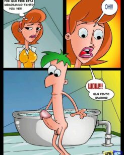 Phineas e Ferb pornô – Pegando à mãe