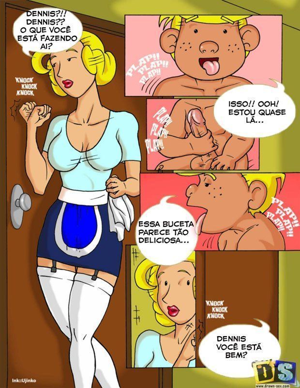 Comics-incesto-Dennis-Pimentinha-taradinho-da-mamãe-3 