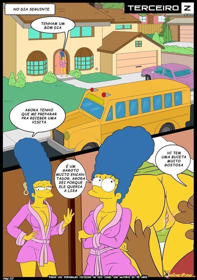 Marge-e-o-garanhão-da-escola-OS-Simpsons-XXX-11 