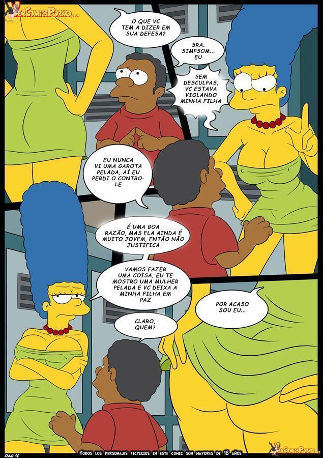 Marge-e-o-garanhão-da-escola-OS-Simpsons-XXX-5 