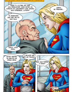 Super Moça a vadia de Lex Luthor
