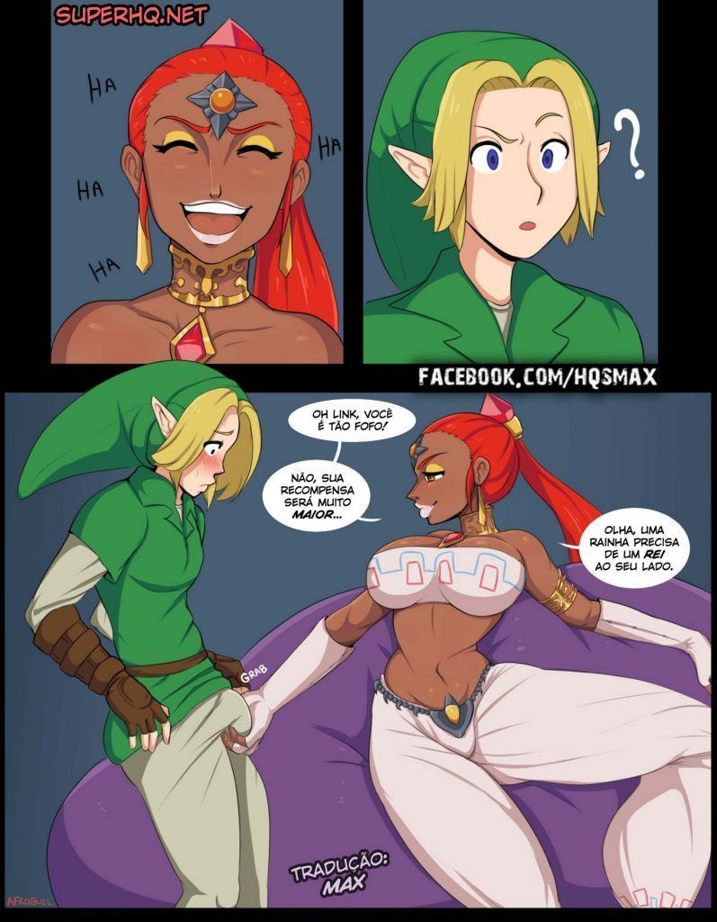 The legend of zelda pornô – Link ganha uma boa recompensa