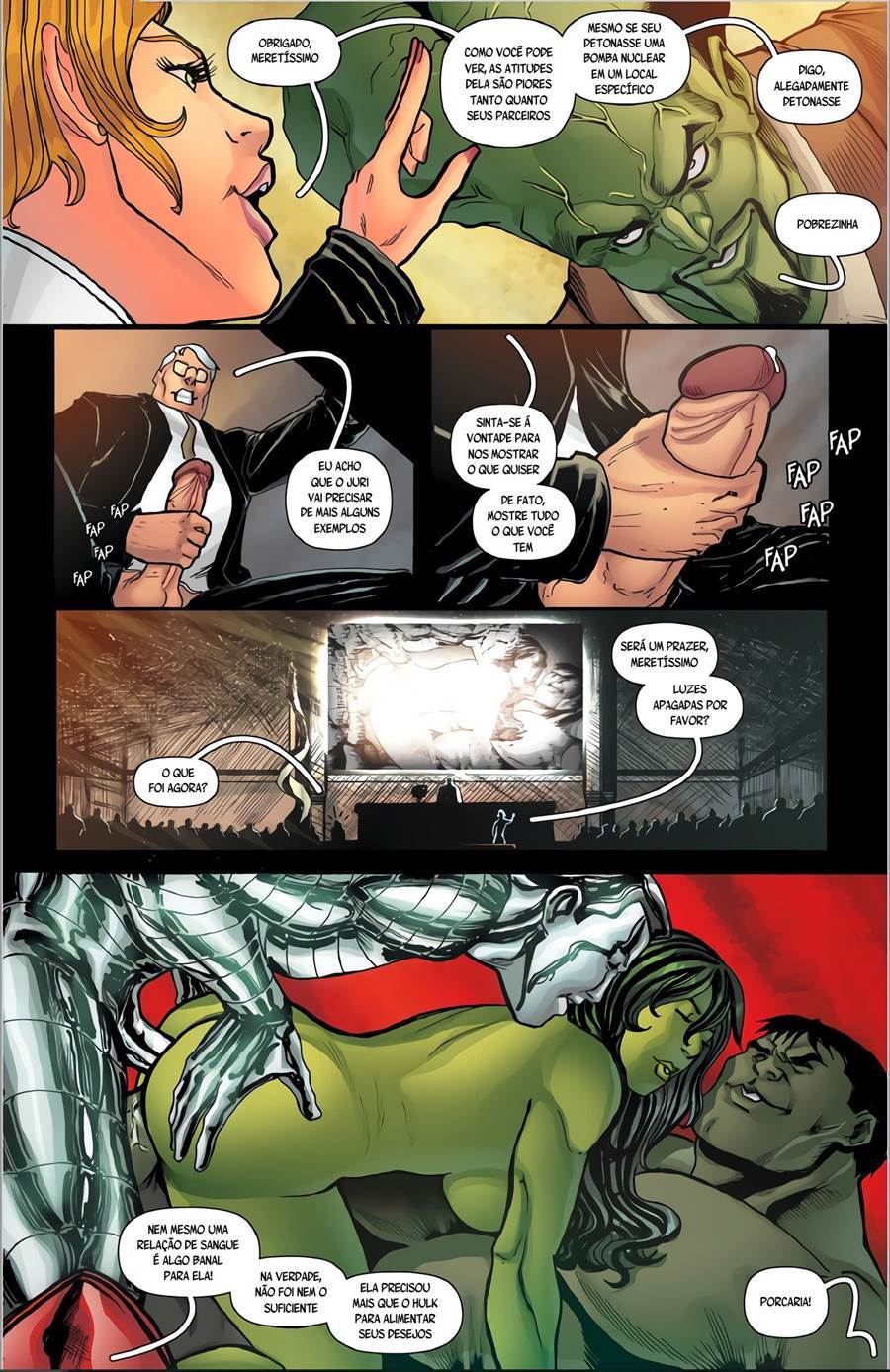 She-Hulk radiação sexual