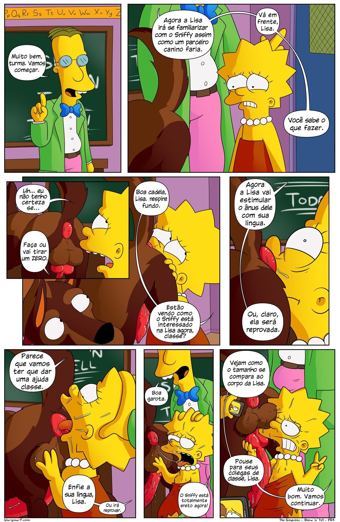 Simpsons Pornô: Dia da apresentação