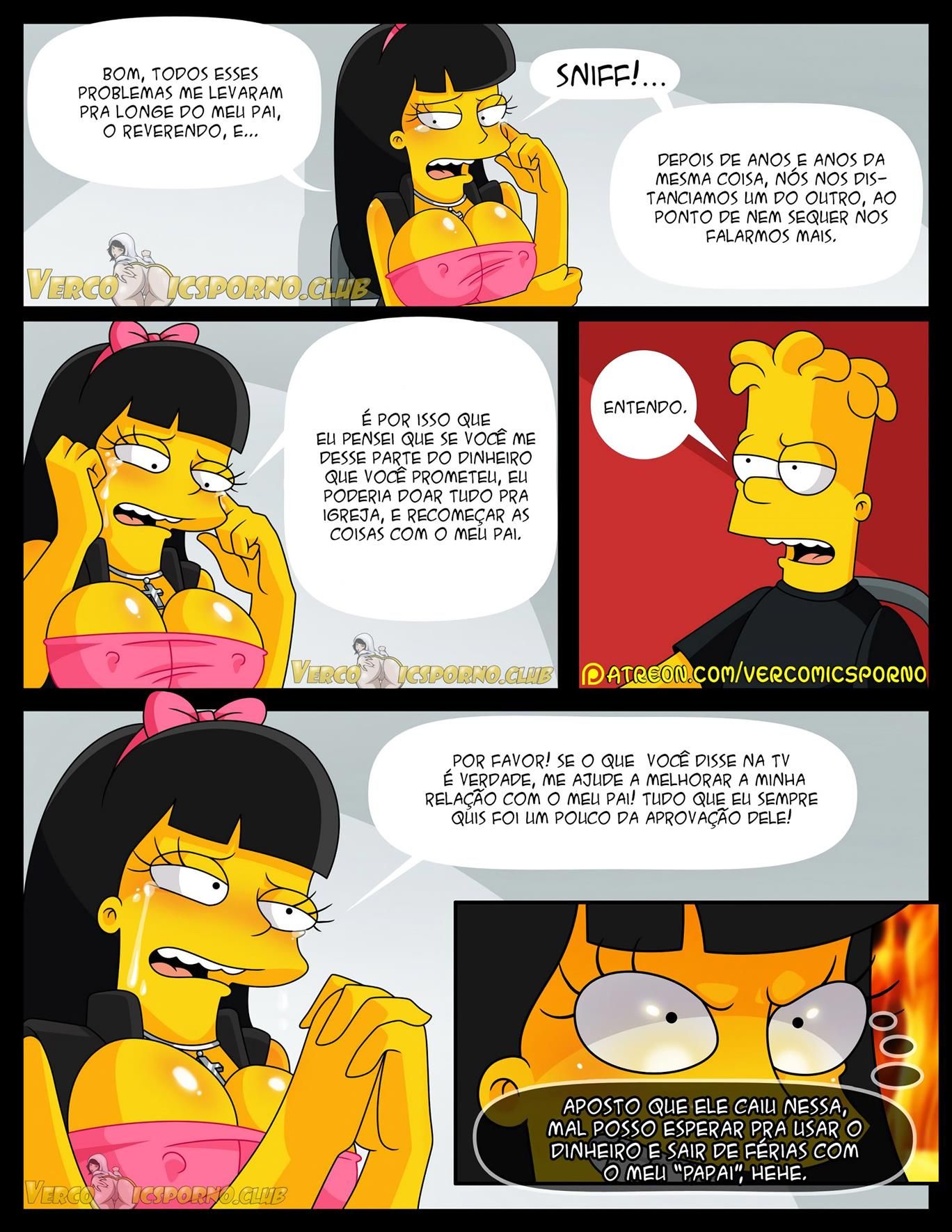 Simpsons Pornô: Não há sexo sem Ex