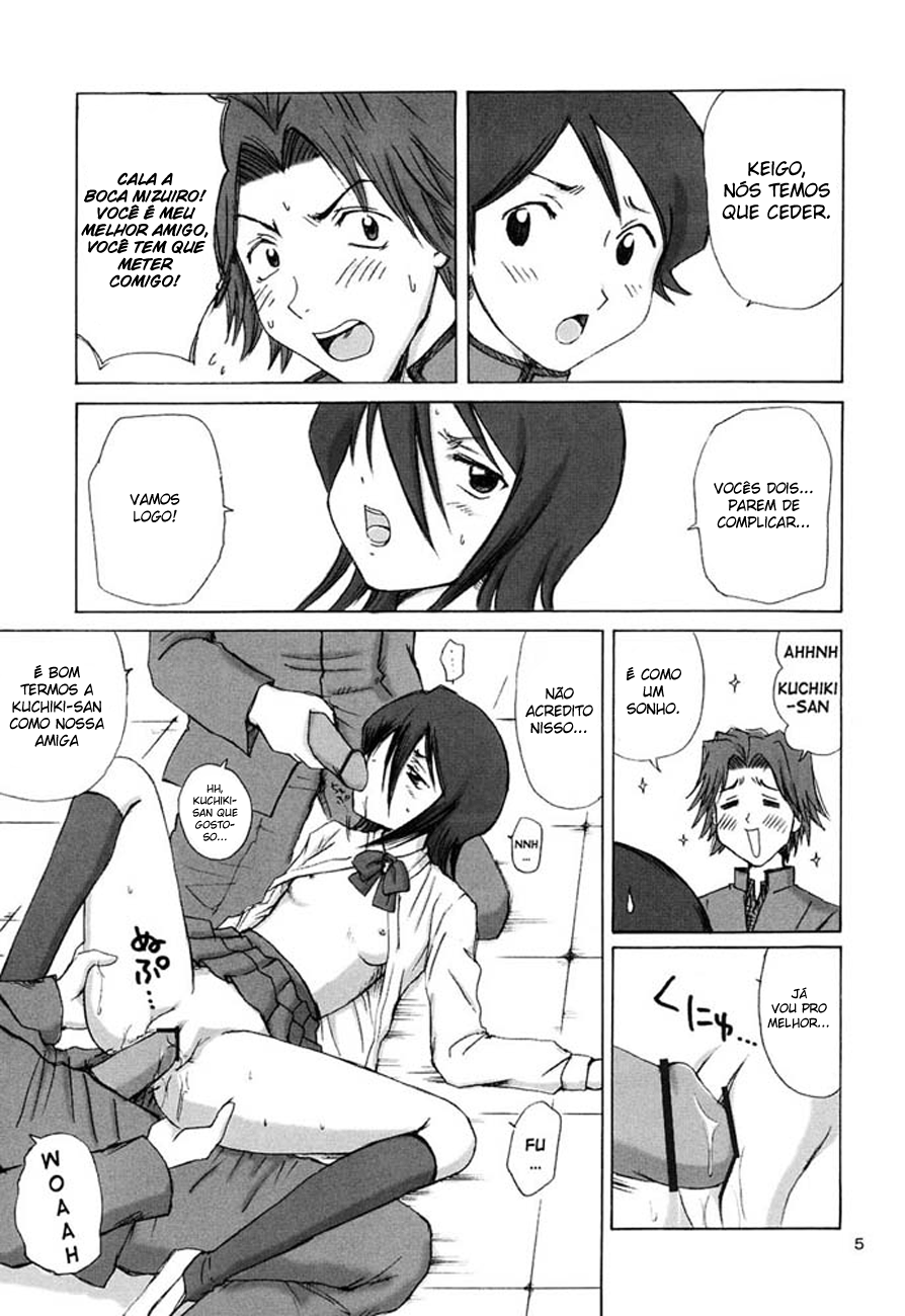 A buceta maravilhosa de Rukia