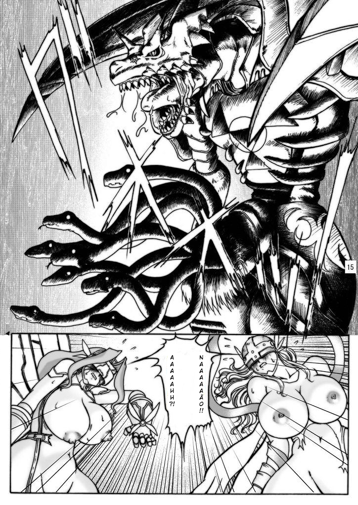 Batalha de evolução sexual Digimon