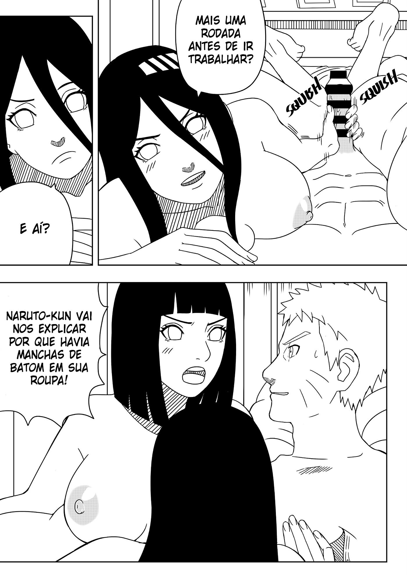 Naruto comendo à cunhada