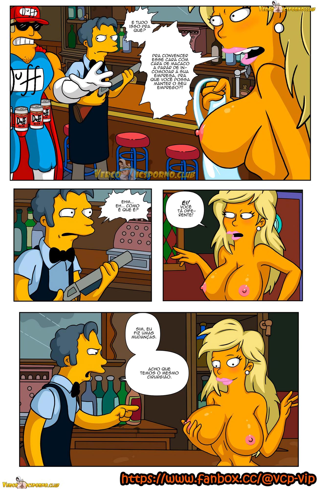 The Simpsons HQ Pornô Titania