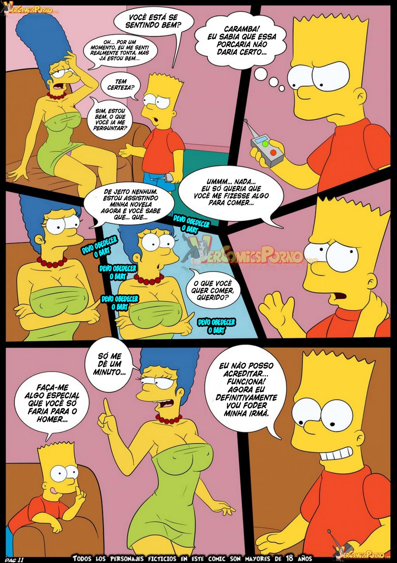 Simpson-Futurama: O controle mental