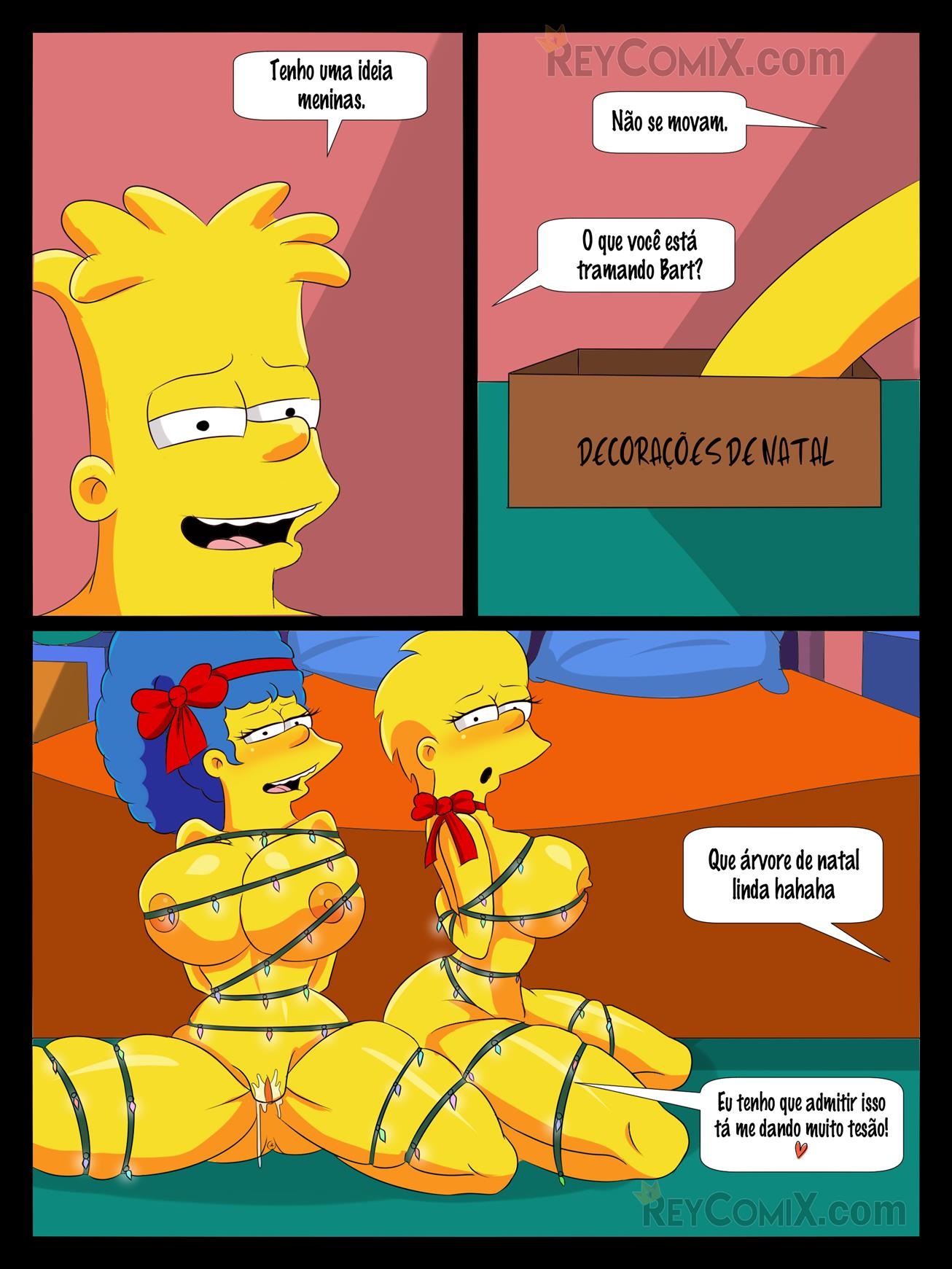 Natal da familia Simpsons