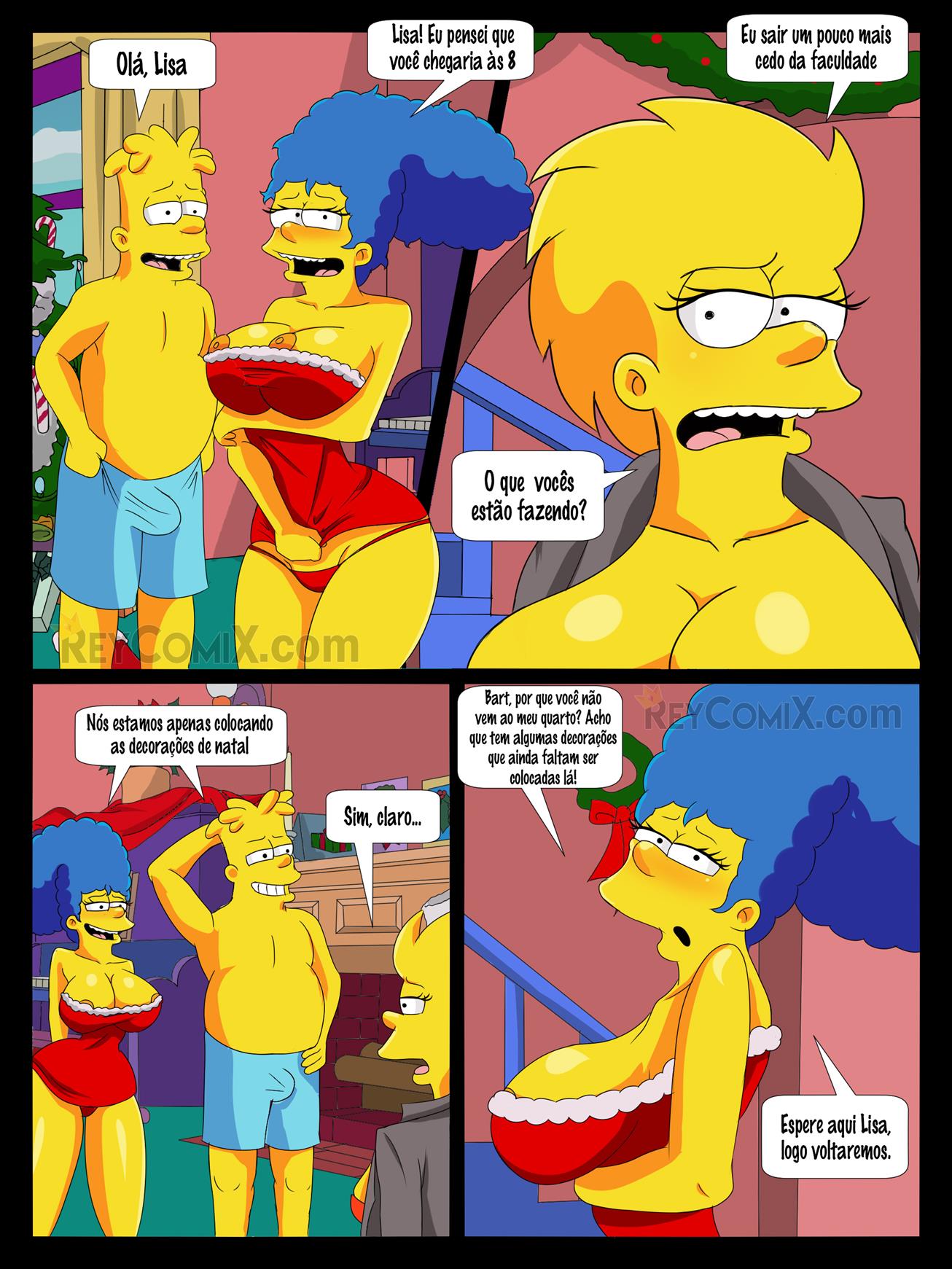 Natal da familia Simpsons