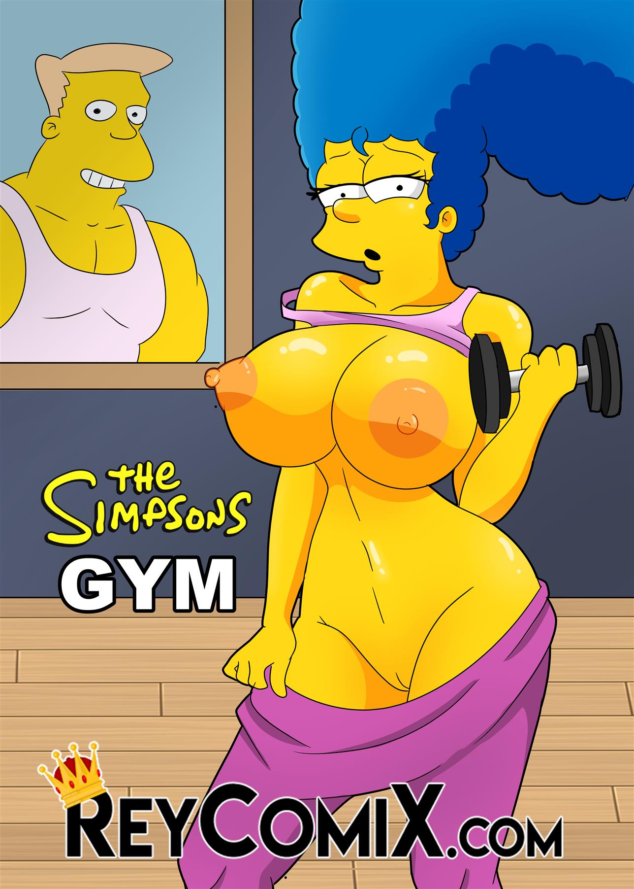 Simpsons XXX: Marge na academia