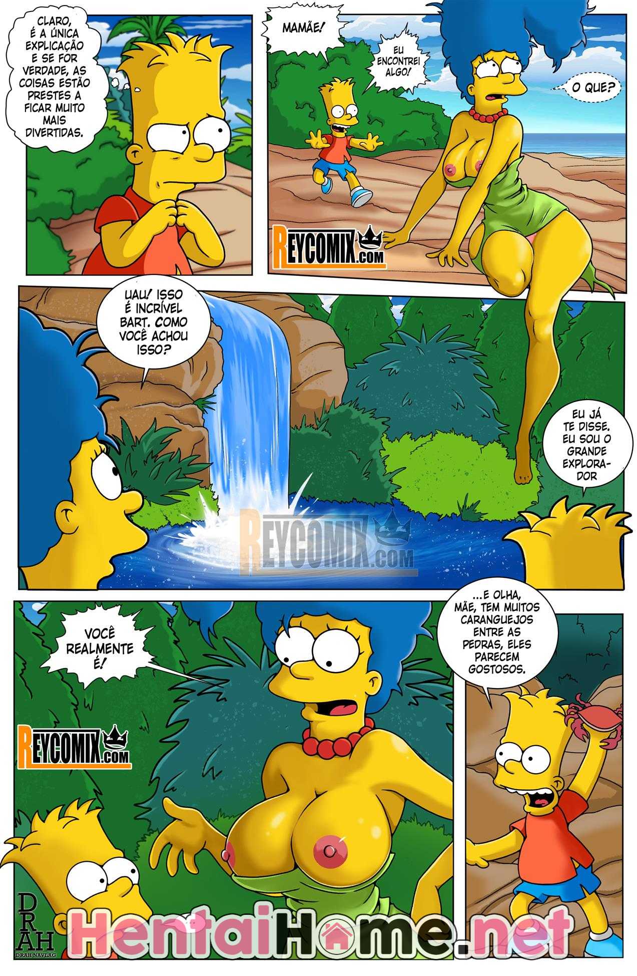 Os Simpsons no paraíso do sexo