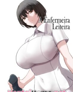 Enfermeira da ordenha de leite