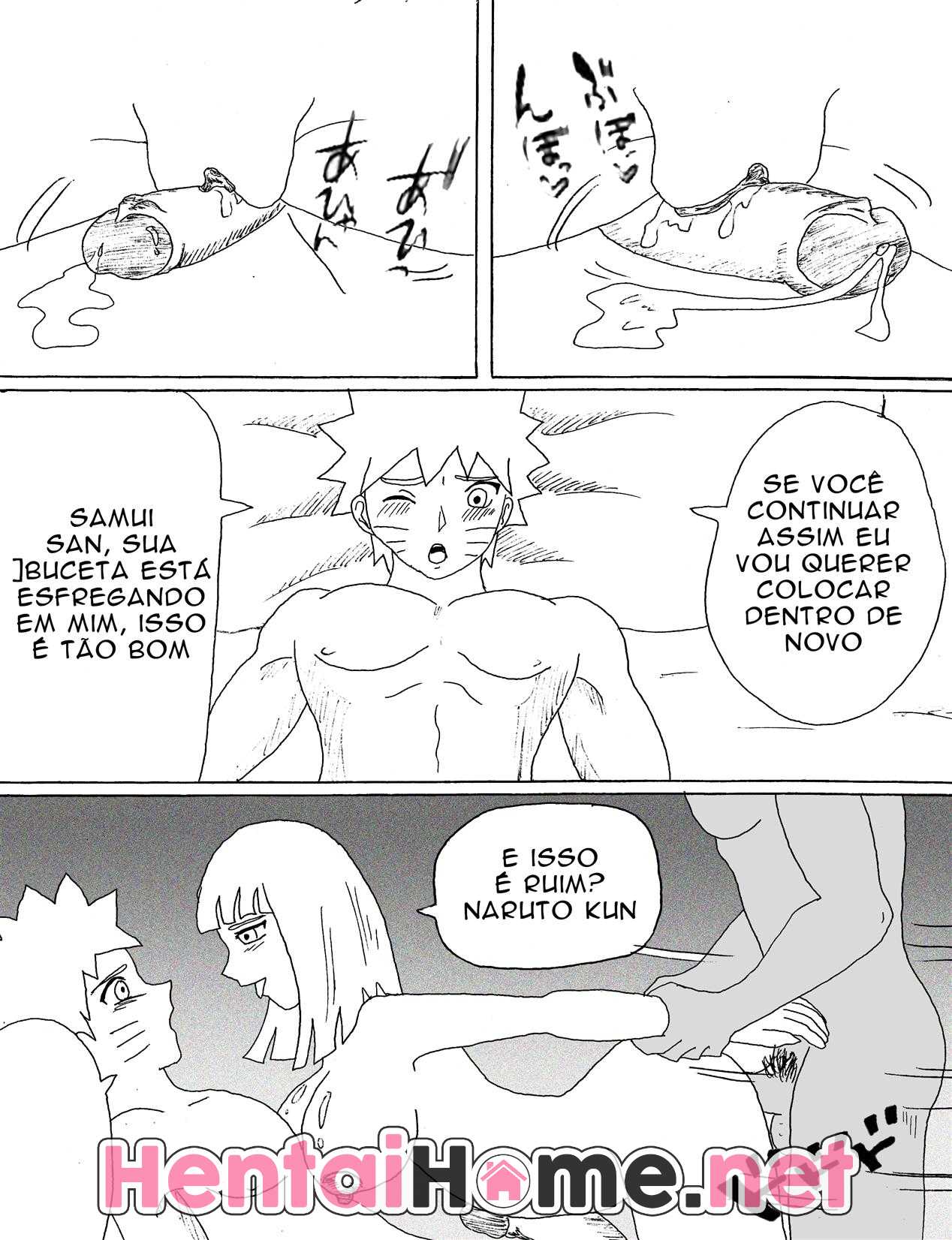 Naruto Pornô: Os amigos de Samui