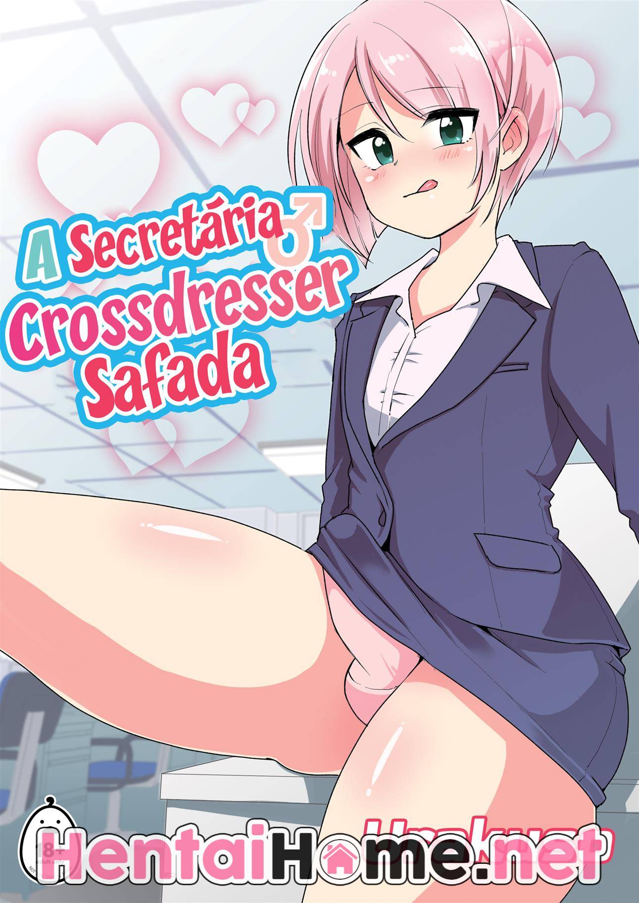 A Secretária Crossdresser Safada